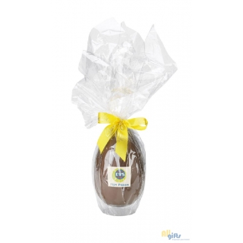 Bild des Werbegeschenks:Chocolade Paasei 15 cm gevuld