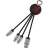 SCX.design C16 Kabel mit Leuchtlogo rood/zwart