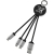 SCX.design C16 Kabel mit Leuchtlogo zwart/wit