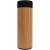 SCX.design D11 500 ml Smart Flasche  aus Bambus mit Leuchtlogo hout