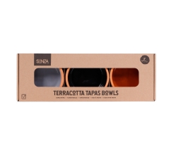 SENZA Terracotta Tapas Grijs /3 bedrucken