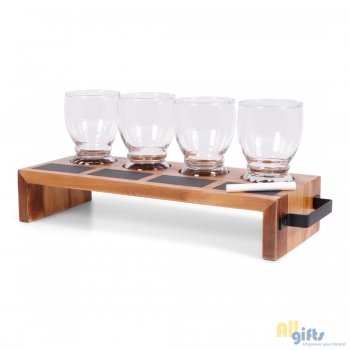 Bild des Werbegeschenks:SENZA Tasting Table Met 4 Glazen