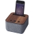 Shae Stoff und Holz Bluetooth® Lautsprecher donker bruin