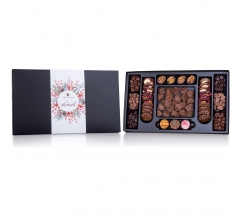 Share the moment Xmas - Pralines en chocolade Kerstchocolade bedrucken