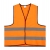 Sicherheitsweste Polyester XL oranje