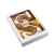 Sinterklaas Buchstabe "S" Milch 200 Gramm mit Logoplatte 