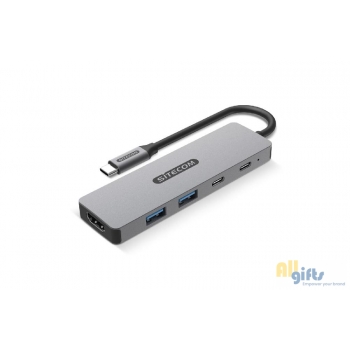 Bild des Werbegeschenks:Sitecom CN-5502 5 in 1 USB-C Power Delivery Multiport Adapter