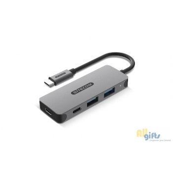 Bild des Werbegeschenks:Sitecom  USB-C to 2x USB-A + 2x USB-C Hub