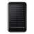 Solar Powerbank 4000 mAh zwart