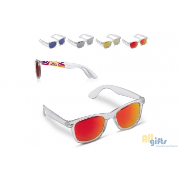 Bild des Werbegeschenks:Sonnenbrille Bradley transparent UV400