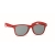 Sonnenbrille RPET transparant rood