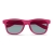 Sonnenbrille RPET transparant fuchsia