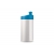 Sportflasche Design 500ml wit / licht blauw