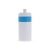 Sportflasche mit Rand 500ml wit / licht blauw