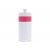 Sportflasche mit Rand 500ml wit / roze