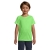 SPORTY kinder t-shirt 140g neon green