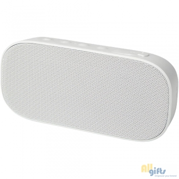 Bild des Werbegeschenks:Stark 2.0 Bluetooth® Lautsprecher aus recyceltem Kunststoff, 5W, IPX5 
