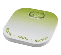 Sticky-Mate® recycelte Haftnotizen mit runden Ecken bedrucken