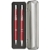Stifte-Set aus Aluminium Zahir rood