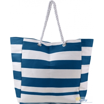Bild des Werbegeschenks:Strandtasche aus Baumwolle/Polyester Luzia
