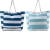 Strandtasche aus Baumwolle/Polyester Luzia 