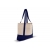 Strandtasche Baumwollsegeltuch OEKO-TEX® 280g/m² 42x10x30cm donkerblauw