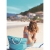 Strandtasche mit Kordelgriff turquoise