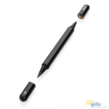 Bild des Werbegeschenks:Swiss Peak Storm Dual-Tip-Pen aus RCS recyceltem Aluminum