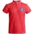 Tamil Sport Poloshirt für Herren rood/wit