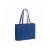 Tasche aus recycelter Baumwolle 140g/m² 49x14x37cm blauw