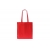 Tasche Bio-Baumwolle Farbe lang 140g/m² 38x42 cm rood