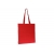 Tasche GOTS Farbe lange Henkel 140g/m² 38x42 cm rood