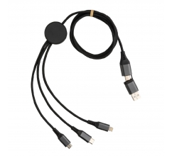 Terra 120cm 6-in-1-Kabel aus RCS recyceltem Aluminium bedrucken