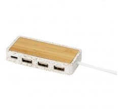 Terrazzo USB 2.0 Hub bedrucken