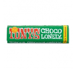 Tony's Chocolonely Melk-hazelnoot reep, 47 gram bedrucken