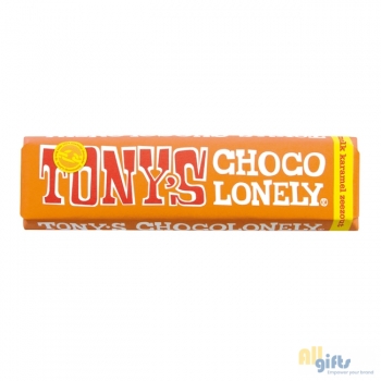 Bild des Werbegeschenks:Tony's Chocolonely Melk-Karamel Zeezout, 47 gram