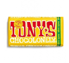 Tony's Chocolonely Melk-Nougat reep, 180 gram bedrucken
