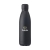 Topflask Premium RCS Recycled Steel Trinkflasche zwart