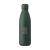 Topflask Premium RCS Recycled Steel Trinkflasche donkergroen