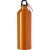 Trinkflasche(750 ml) aus Aluminium Gio oranje