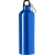 Trinkflasche(750 ml) aus Aluminium Gio kobaltblauw