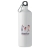 Trinkflasche Aluminium 1L wit