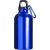 Trinkflasche aus Aluminium Santiago kobaltblauw