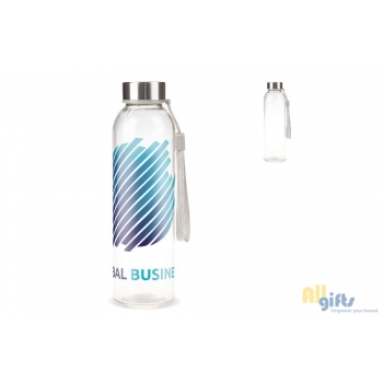 Bild des Werbegeschenks:Trinkflasche aus Glas 500ml