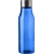 Trinkflasche aus Glas und rostfreiem Stahl (500 ml) Andrei lichtblauw