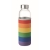 Trinkflasche Glas 500 ml multicolour
