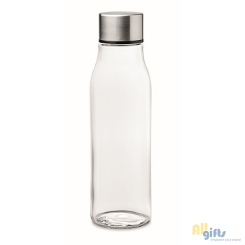 Bild des Werbegeschenks:Trinkflasche Glas 500 ml