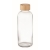 Trinkflasche Glas 650ml transparant