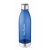 Trinkflasche Tritan 600 ml transparant blauw