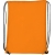 Turnbeutel aus Polyester Steffi fluo oranje